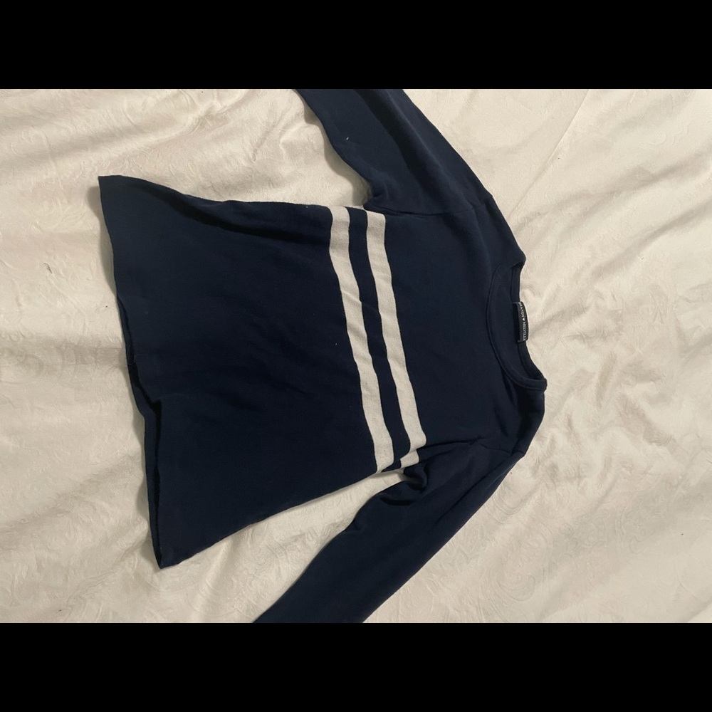 long sleeved shirt with stripes